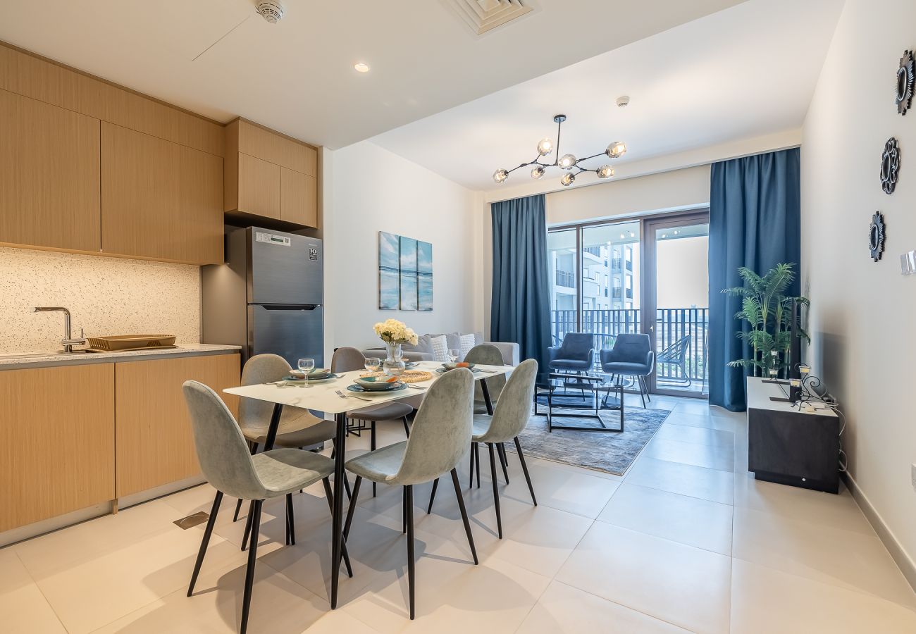 Apartment in Dubai - Eccentric 1-Bedroom Apartment in Dubai Creek Harbour with Stunning Views