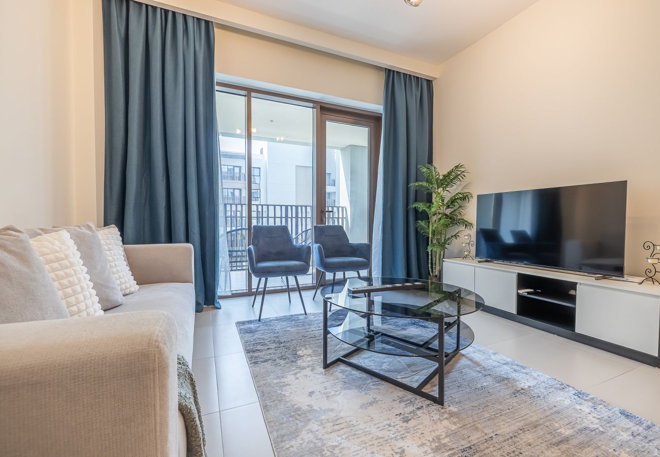 Apartment in Dubai - Eccentric 1-Bedroom Apartment in Dubai Creek Harbour with Stunning Views