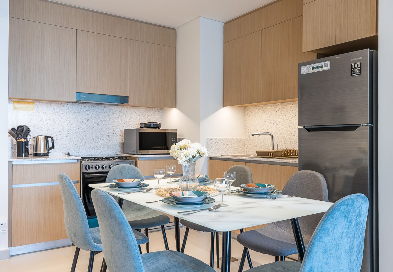 Apartment in Dubai - Eccentric 1-Bedroom Apartment in Dubai Creek Harbour with Stunning Views