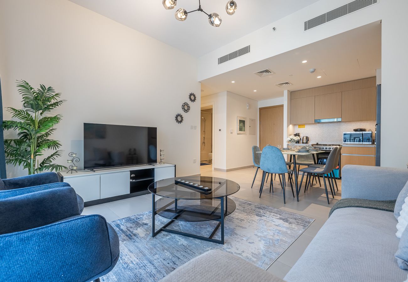 Apartment in Dubai - Eccentric 1-Bedroom Apartment in Dubai Creek Harbour with Stunning Views