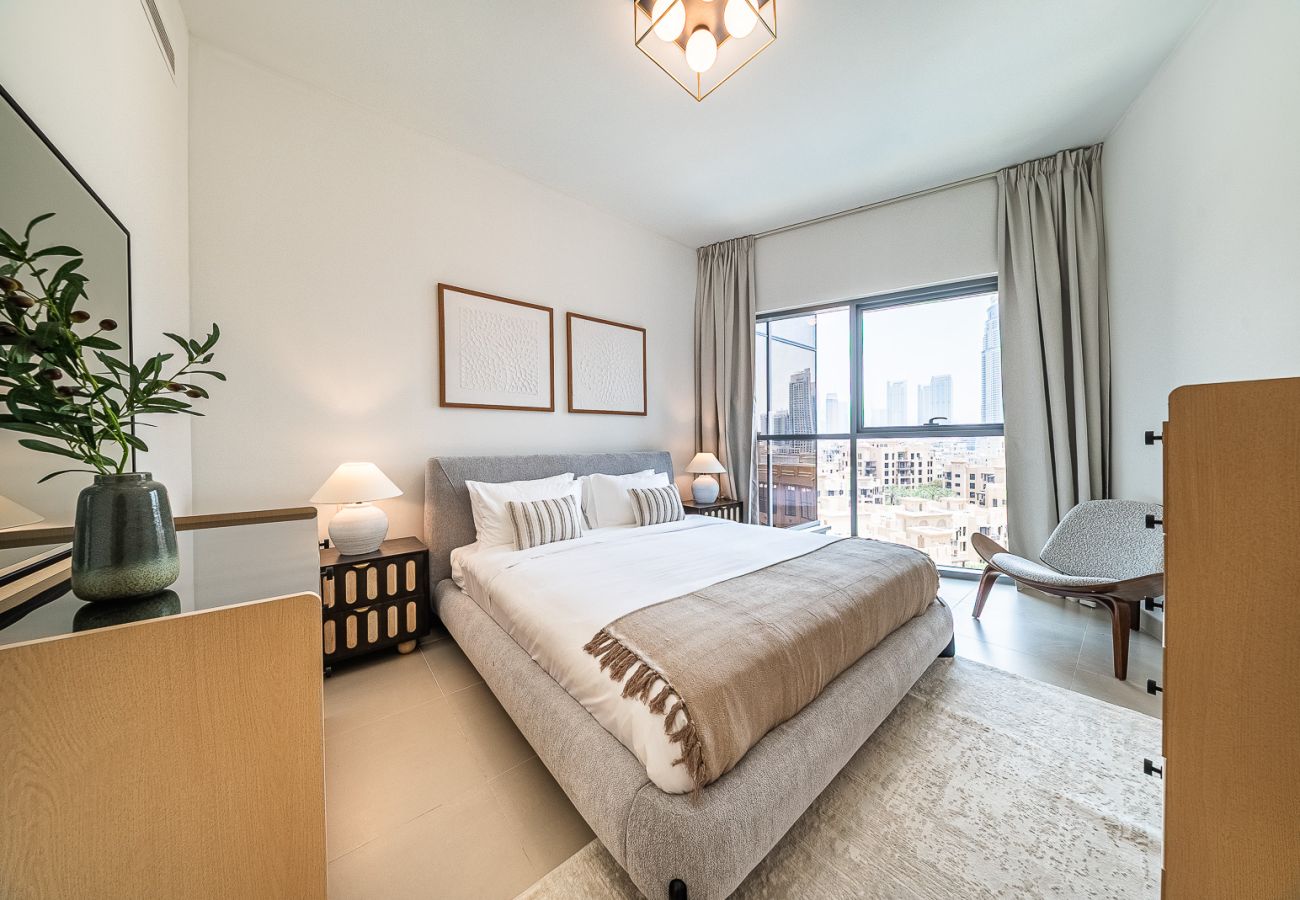 Apartment in Dubai - Burj Khalifa View I Modern Home I 2 Bedrooms 