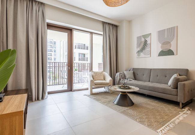Apartment in Dubai - Chic 1-Bedroom Apartment | Surf, Creek Beach – Dubai Creek Harbour