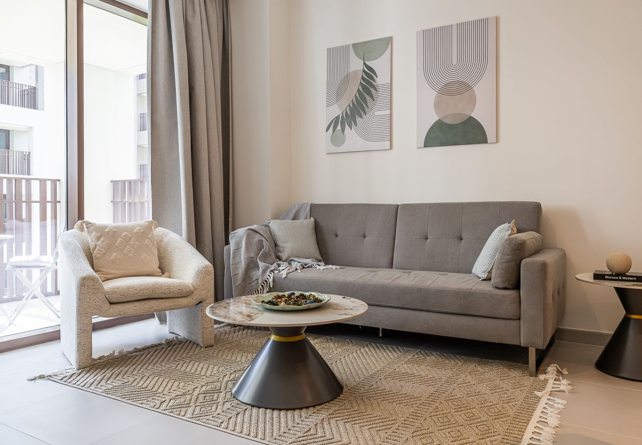 Apartment in Dubai - Chic 1-Bedroom Apartment | Surf, Creek Beach – Dubai Creek Harbour