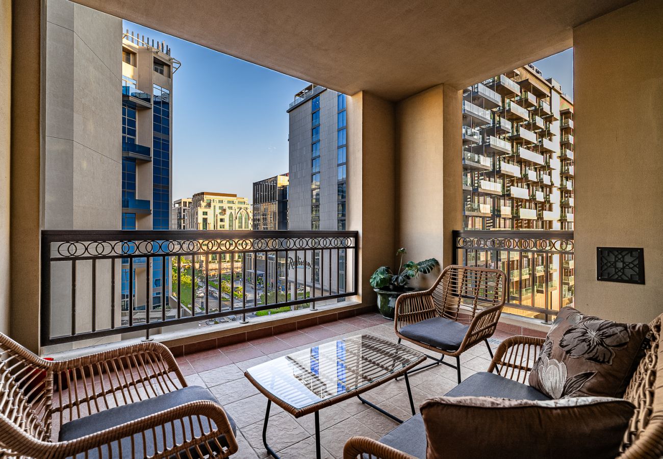 Apartment in Dubai - Stylish 2BDR apartment in Fairmont South I Palm Jumeirah