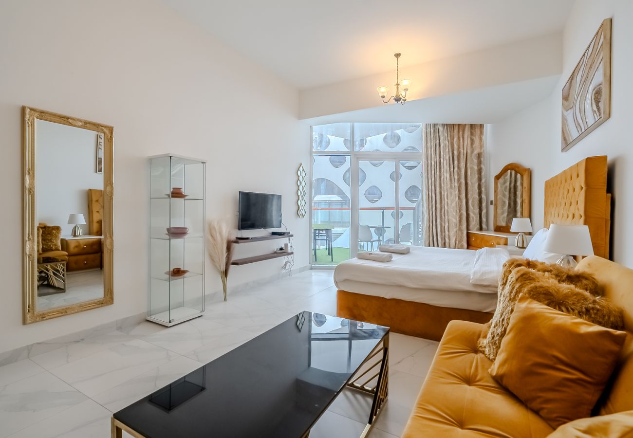 Apartment in Dubai - Studio with Burj Khalifa View