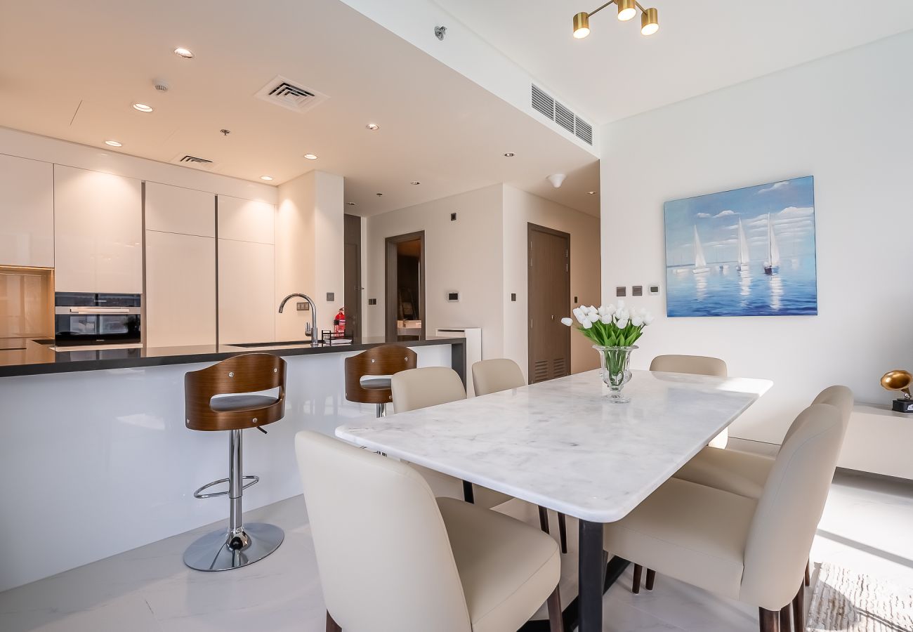 Apartment in Dubai - 3BDR + Maid Room I District One I City view