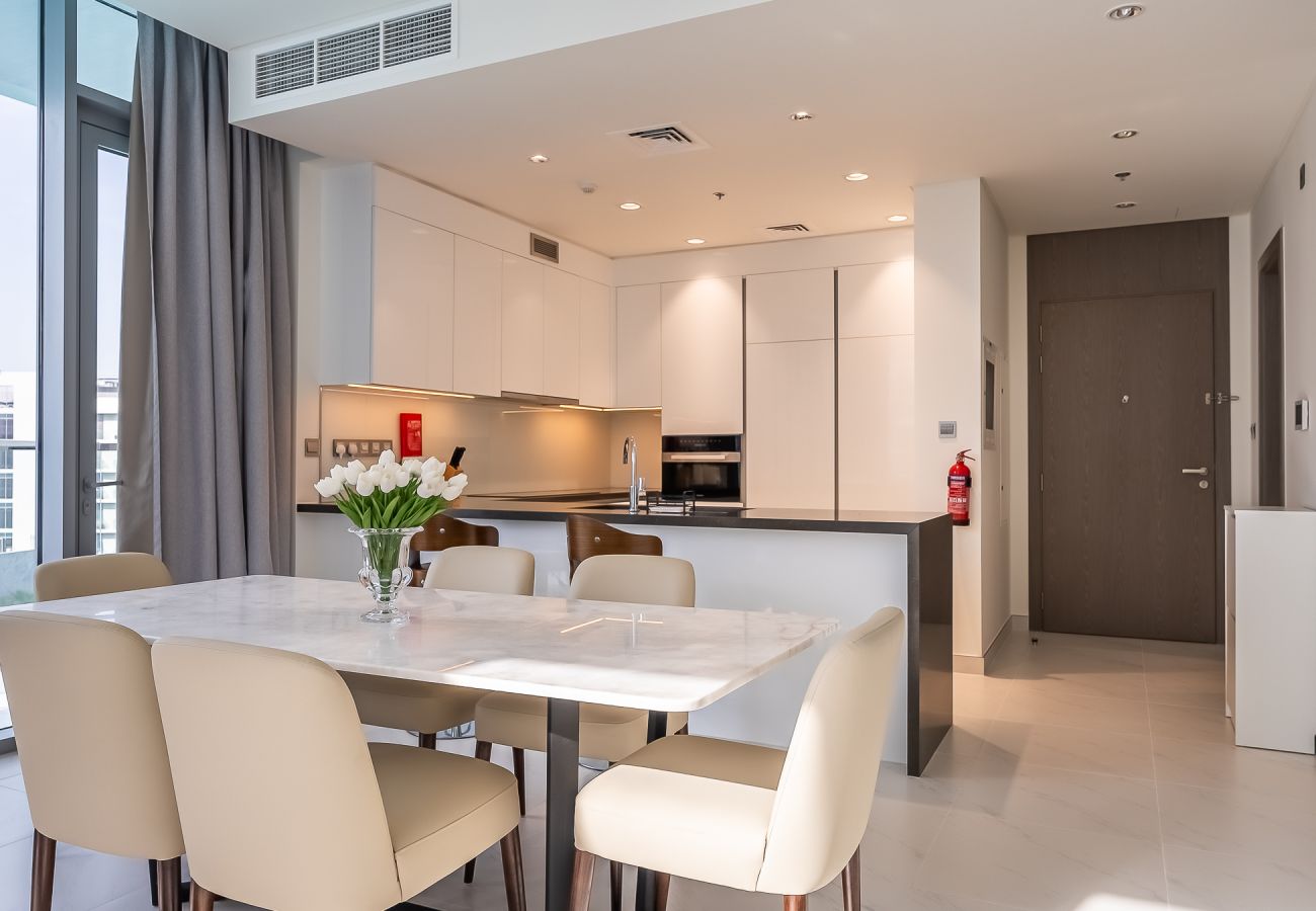 Apartment in Dubai - 3BDR + Maid Room I District One I City view