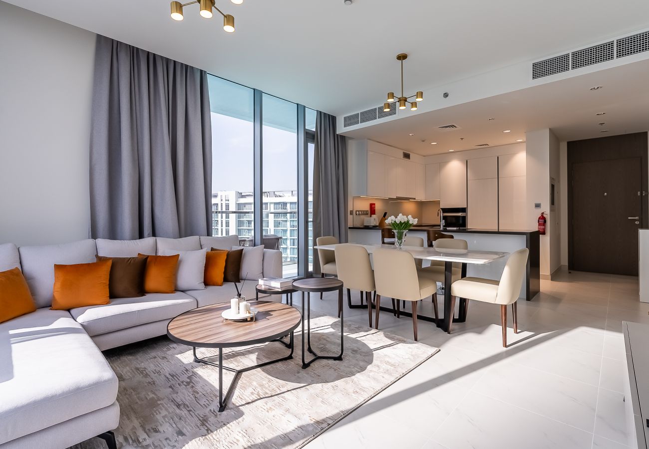 Apartment in Dubai - 3BDR + Maid Room I District One I City view