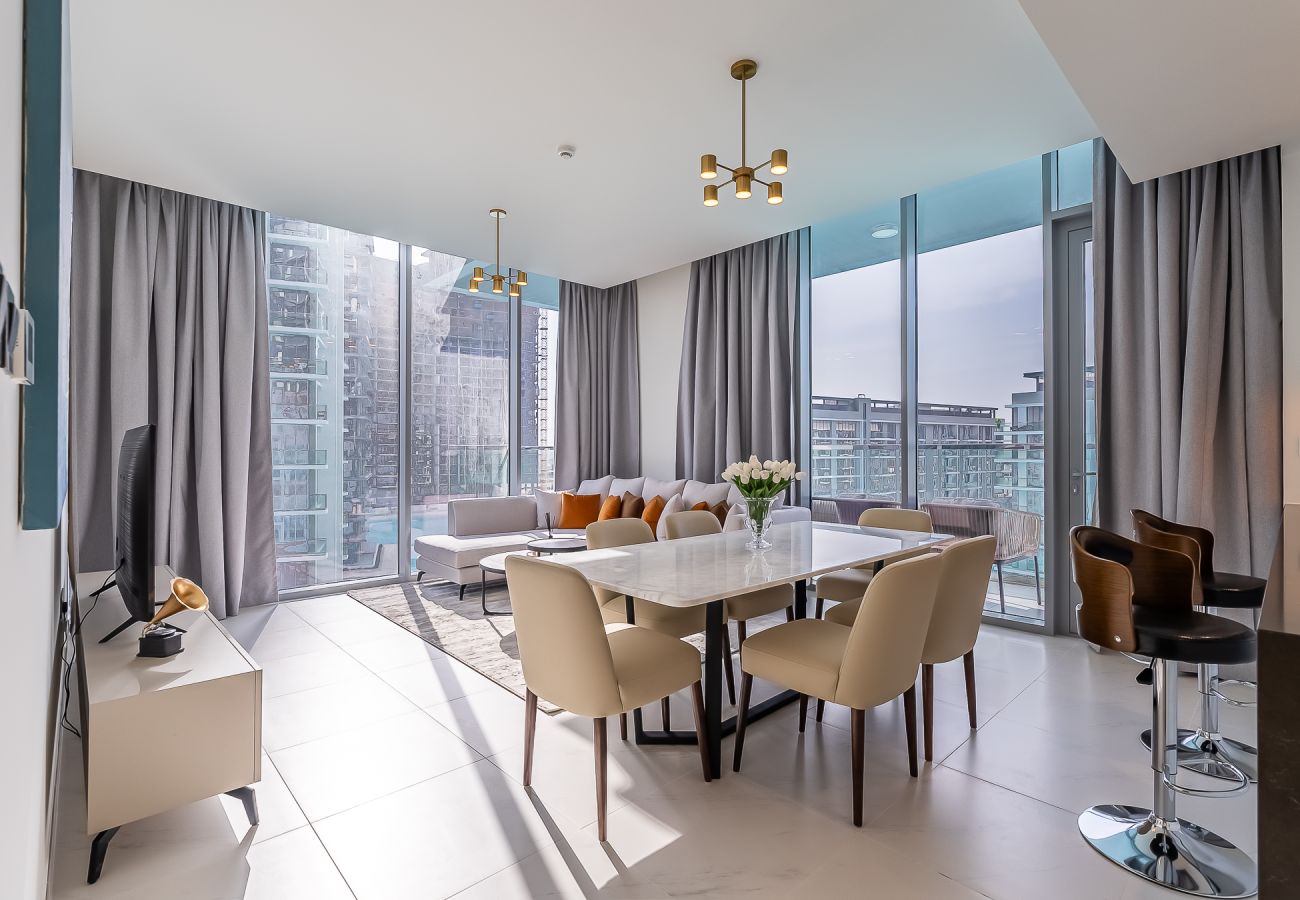 Apartment in Dubai - 3BDR + Maid Room I District One I City view