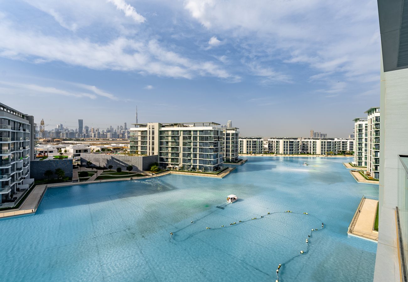 Apartment in Dubai - 3BDR + Maid Room I District One I City view