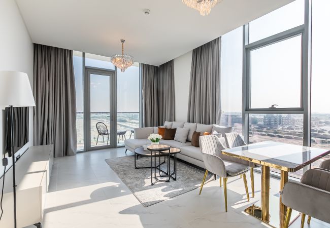 Apartment in Dubai - Lagoons and Burj Khalifa View I District One