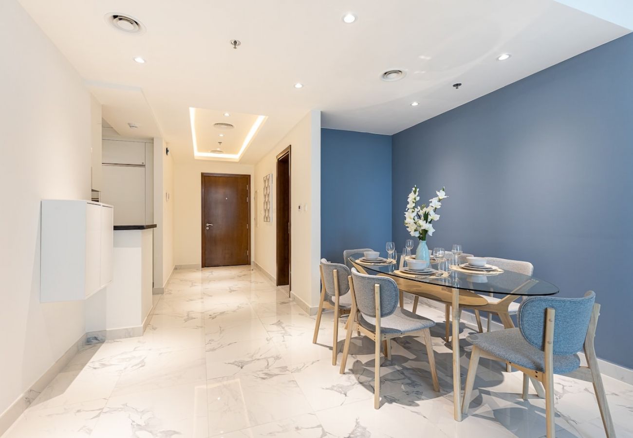 Apartment in Dubai - Superb 1-Bedroom Apartment in Amna Tower – Stunning Views of Burj Khalifa & Business Bay