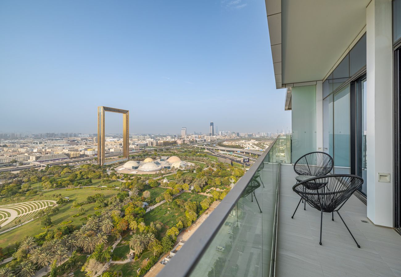 Apartment in Dubai - Stunning 1BDR Apartment with view of The Frame of Dubai