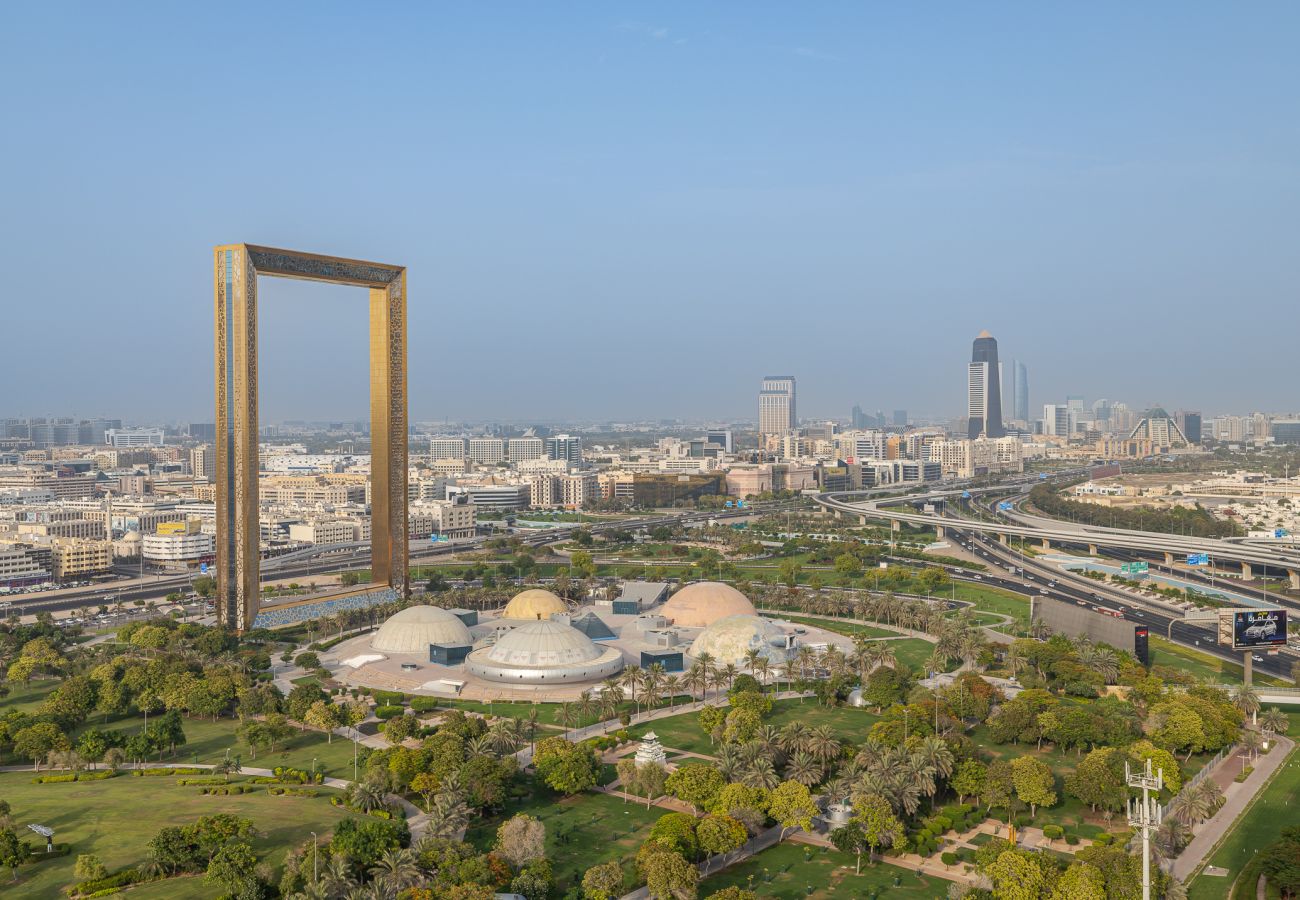 Apartment in Dubai - Stunning 1BDR Apartment with view of The Frame of Dubai