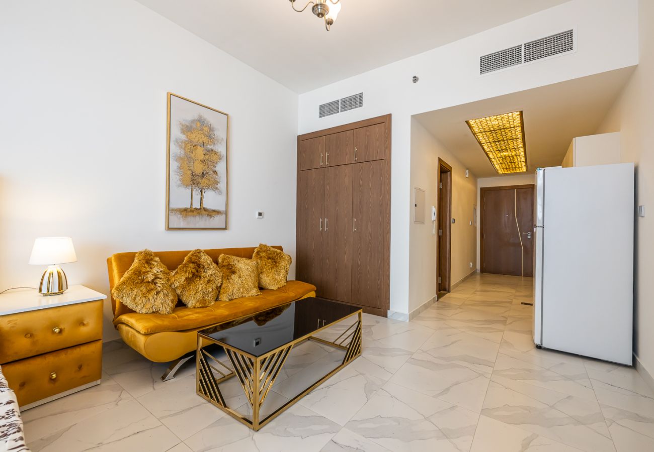 Studio in Dubai - It’s great view at night from your balcony and even bed