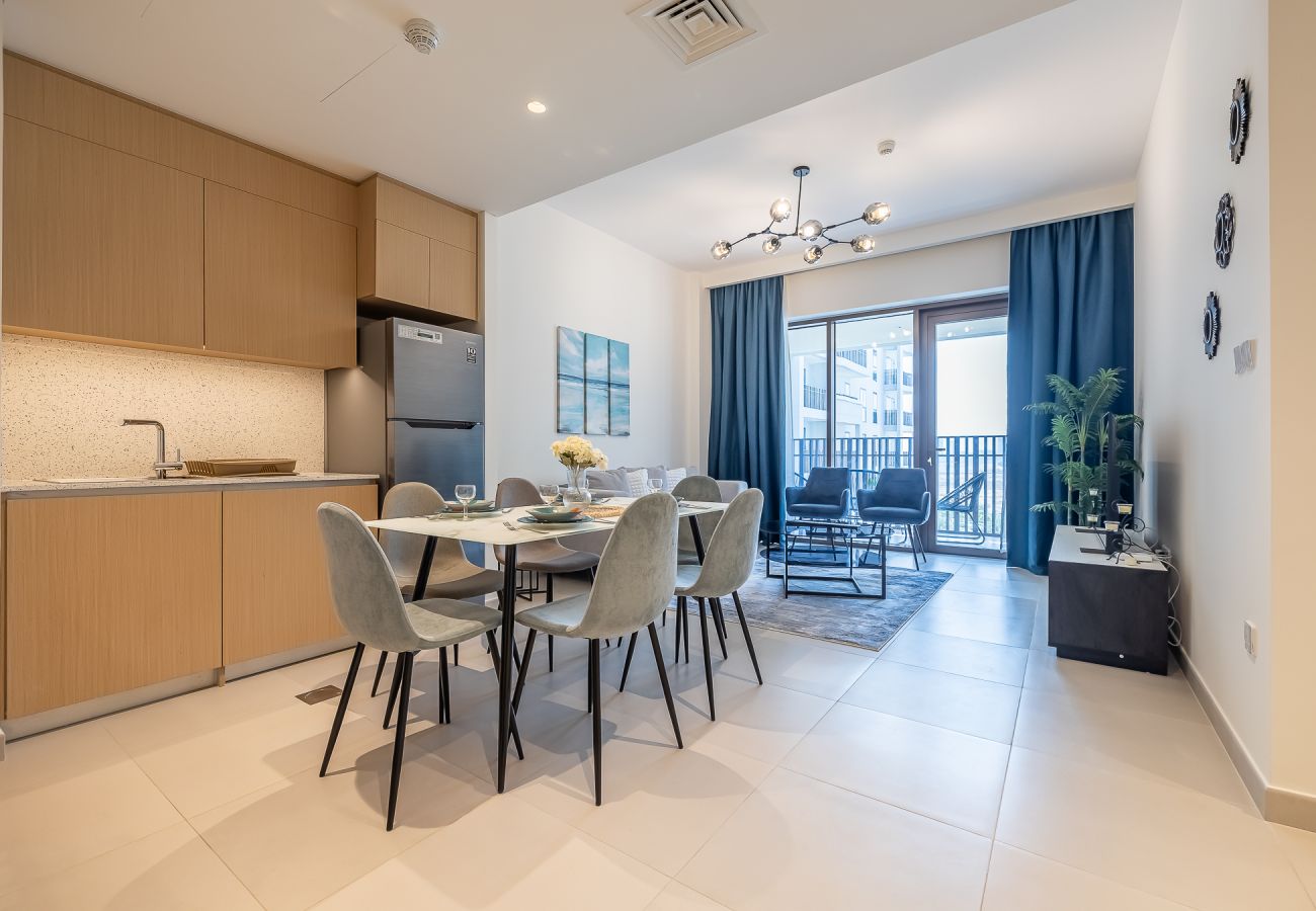 Apartment in Dubai - Eccentric 1-Bedroom Apartment in Dubai Creek Harbour with Stunning Views