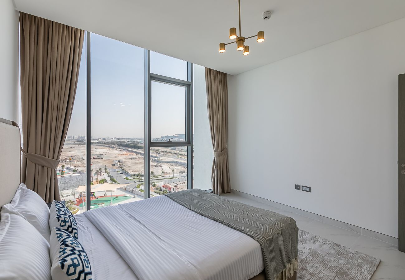 Apartment in Dubai - Lagoon-Facing 1BR Apartment | Residences 14, District One