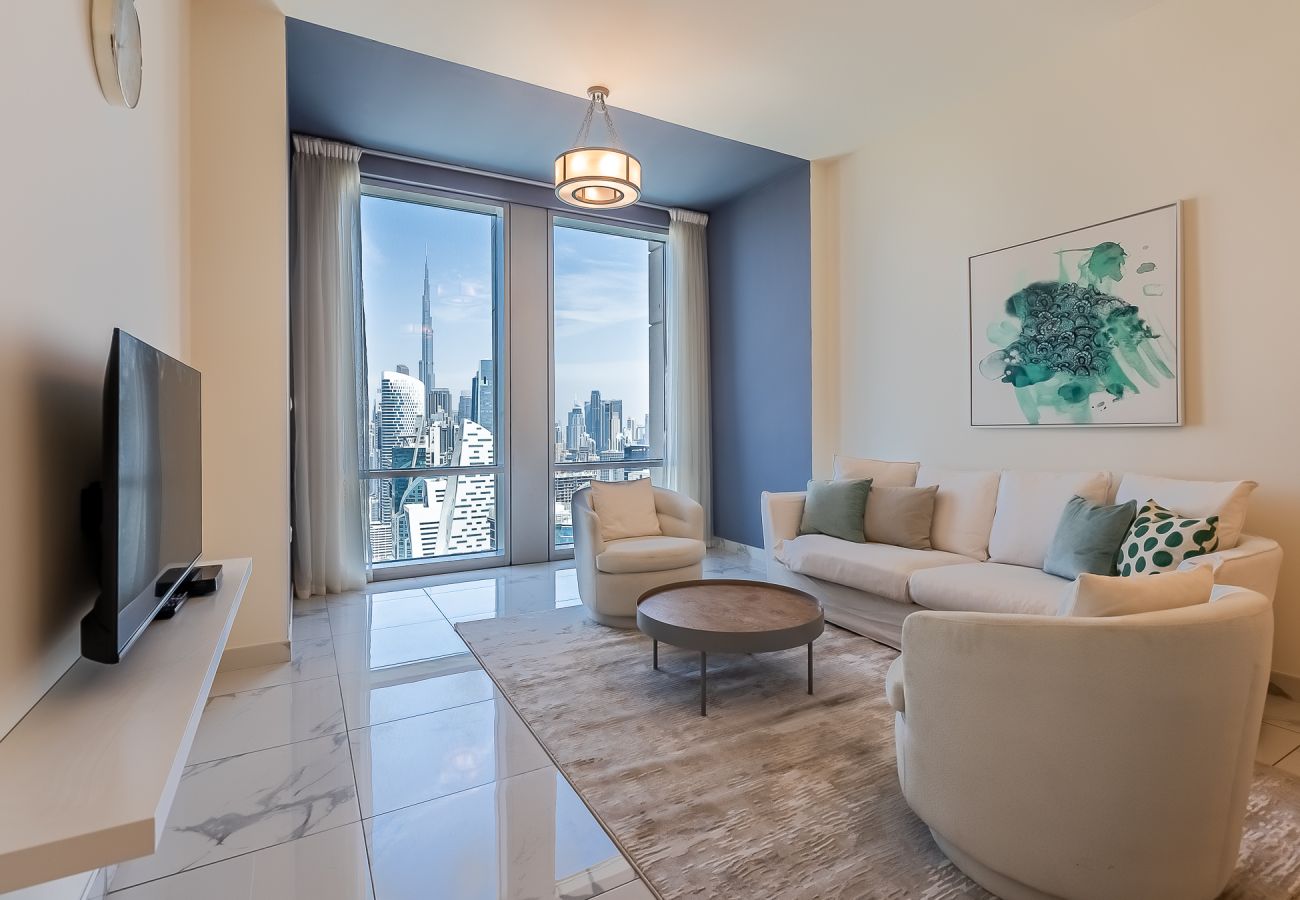 Apartment in Dubai - Elegant 3-Bedroom Apartment with Maid’s Room in Noora Tower – Al Habtoor City