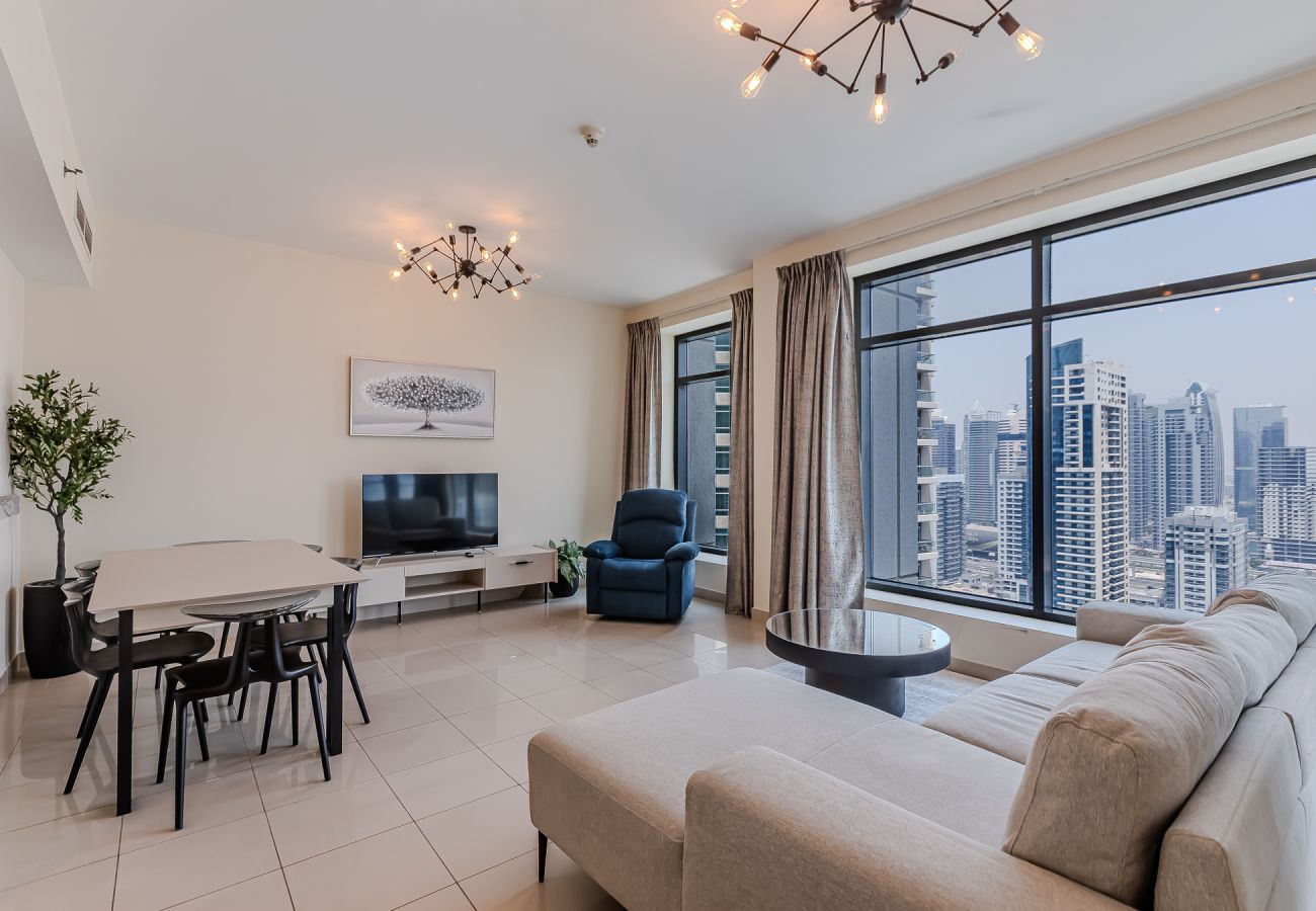 Apartment in Dubai - Modern 2-Bedroom Apartment in Sanibel Tower – Dubai Marina Living at Its Best