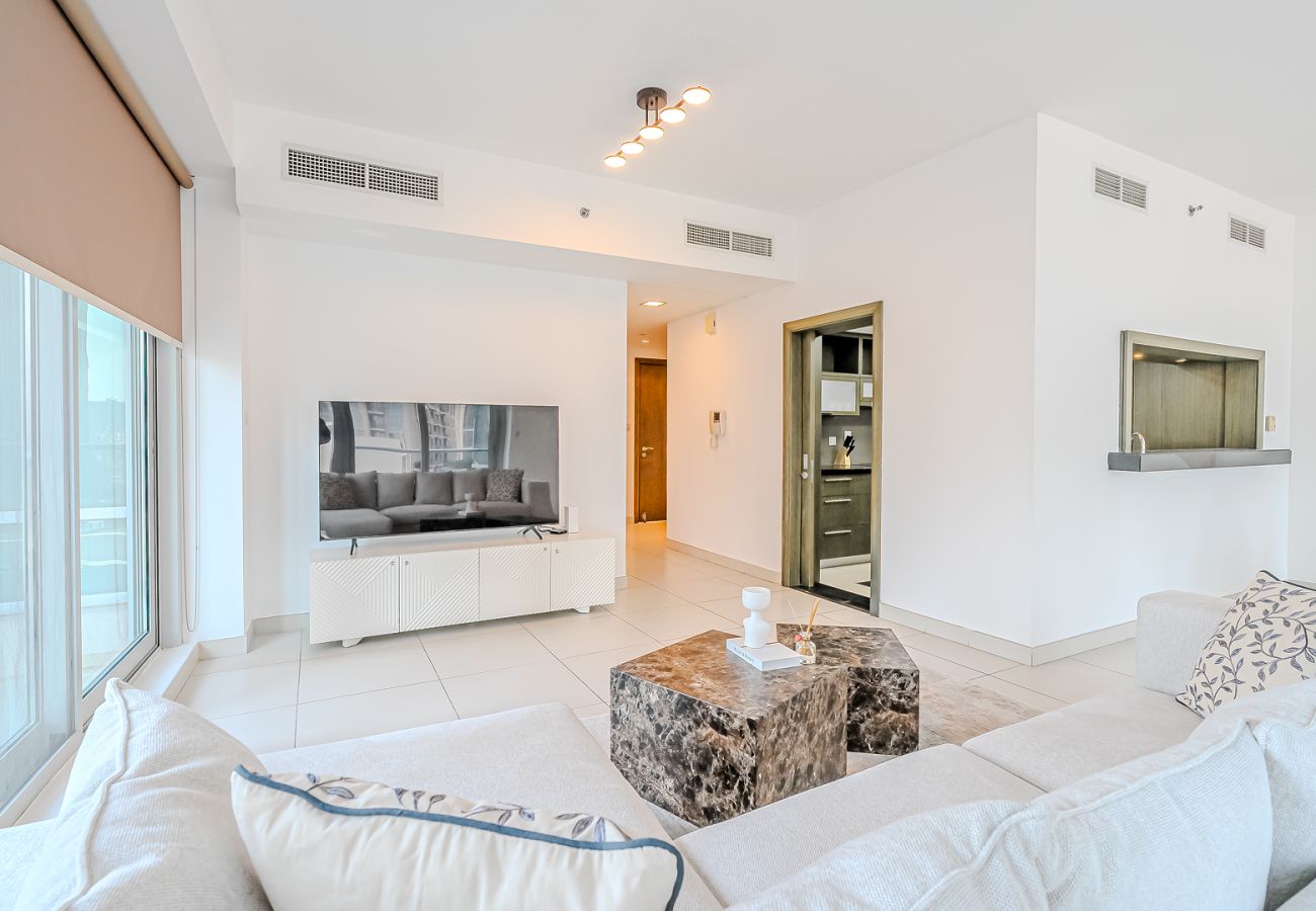 Apartment in Dubai - Stylish 2-Bedroom Apartment with Iconic Views | The Lofts, Downtown Dubai