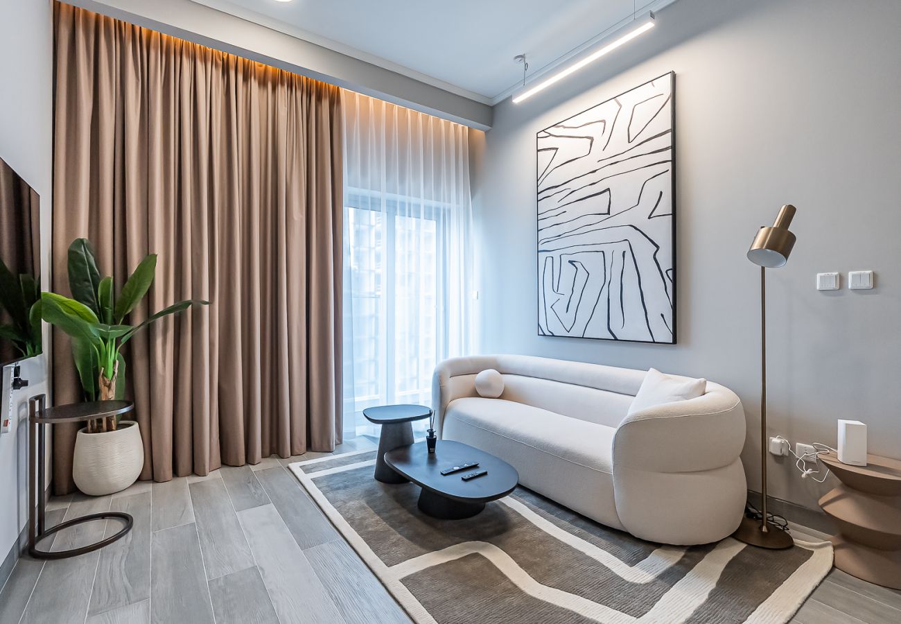 Apartment in Dubai - Modern Chic 1BR | Cozy & Stylish Home in Concept 7 – JVC