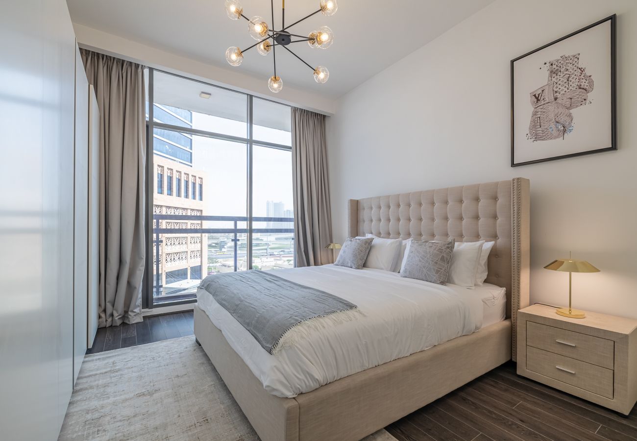 Апартаменты на Dubai - Modern 1BDR Apartment with Excellent City View / Media city 