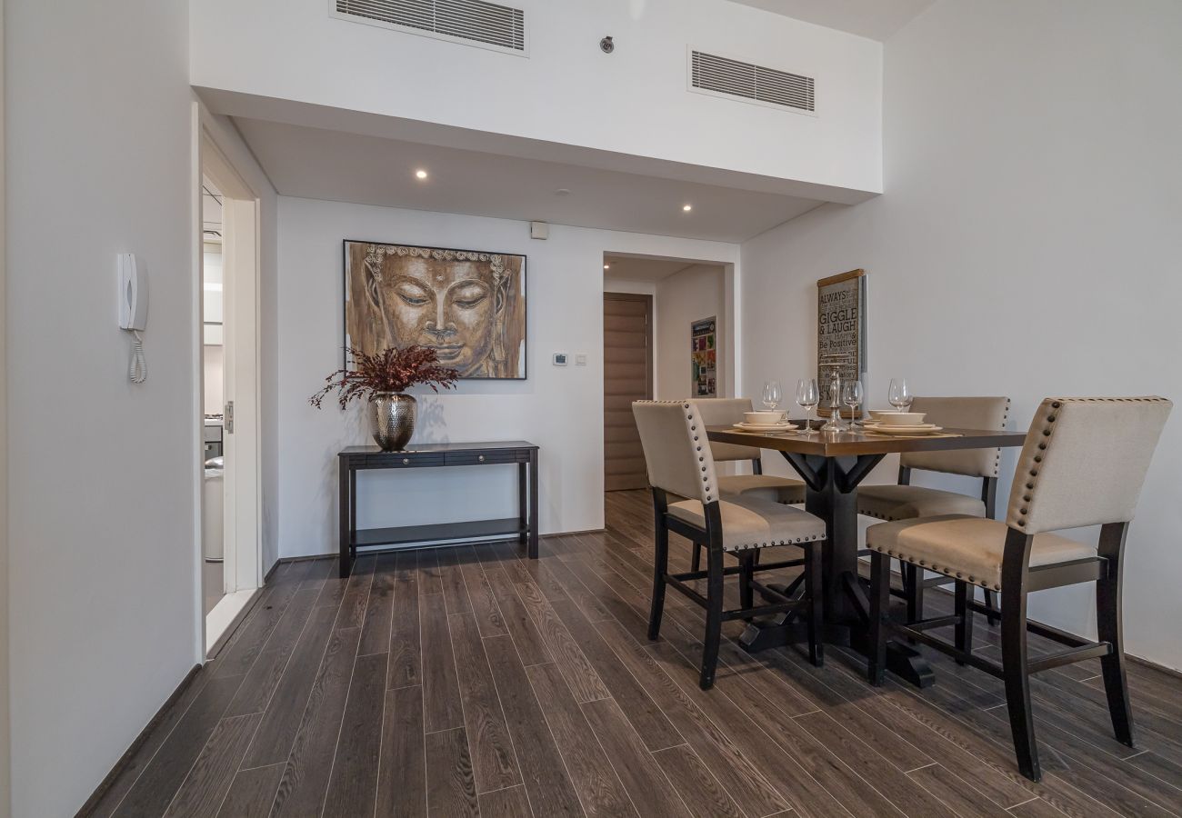 Апартаменты на Dubai - Modern 1BDR Apartment with Excellent City View / Media city 