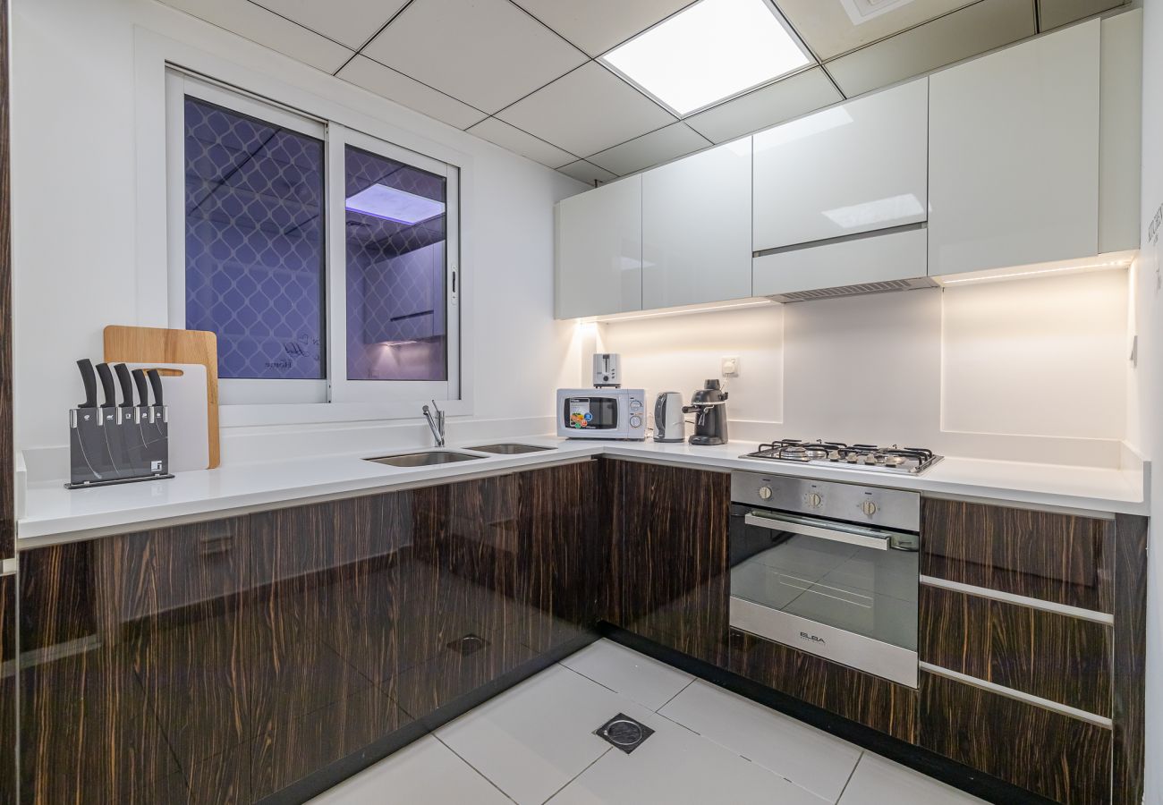 Апартаменты на Dubai - Modern 1BDR Apartment with Excellent City View / Media city 