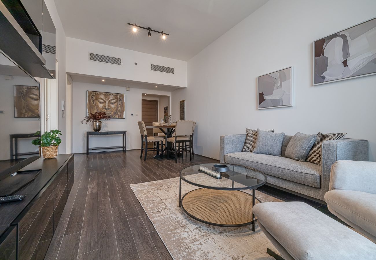 Апартаменты на Dubai - Modern 1BDR Apartment with Excellent City View / Media city 