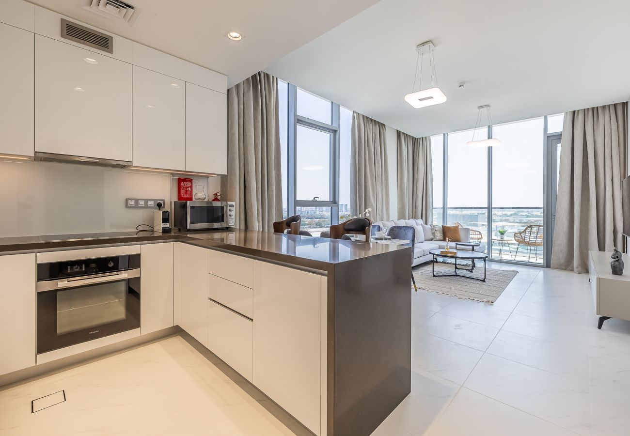 Апартаменты на Dubai - Modern 1-Bedroom Apartment with Lagoon Views | Residences 15 – District One