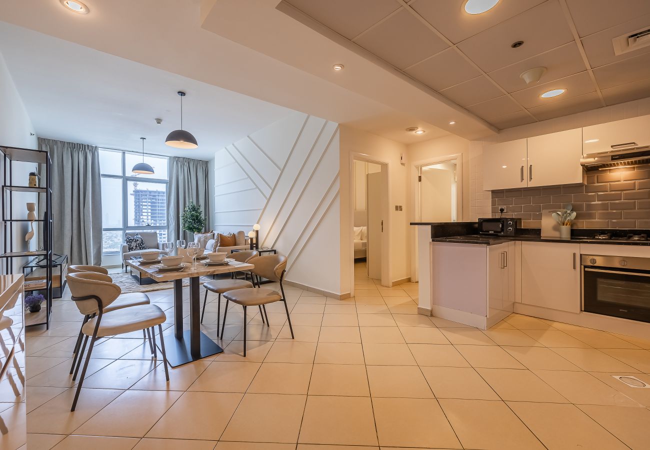 Апартаменты на Dubai -  Modern 1-Bedroom Apartment in Dubai Marina – Steps from the Metro & JBR Beach