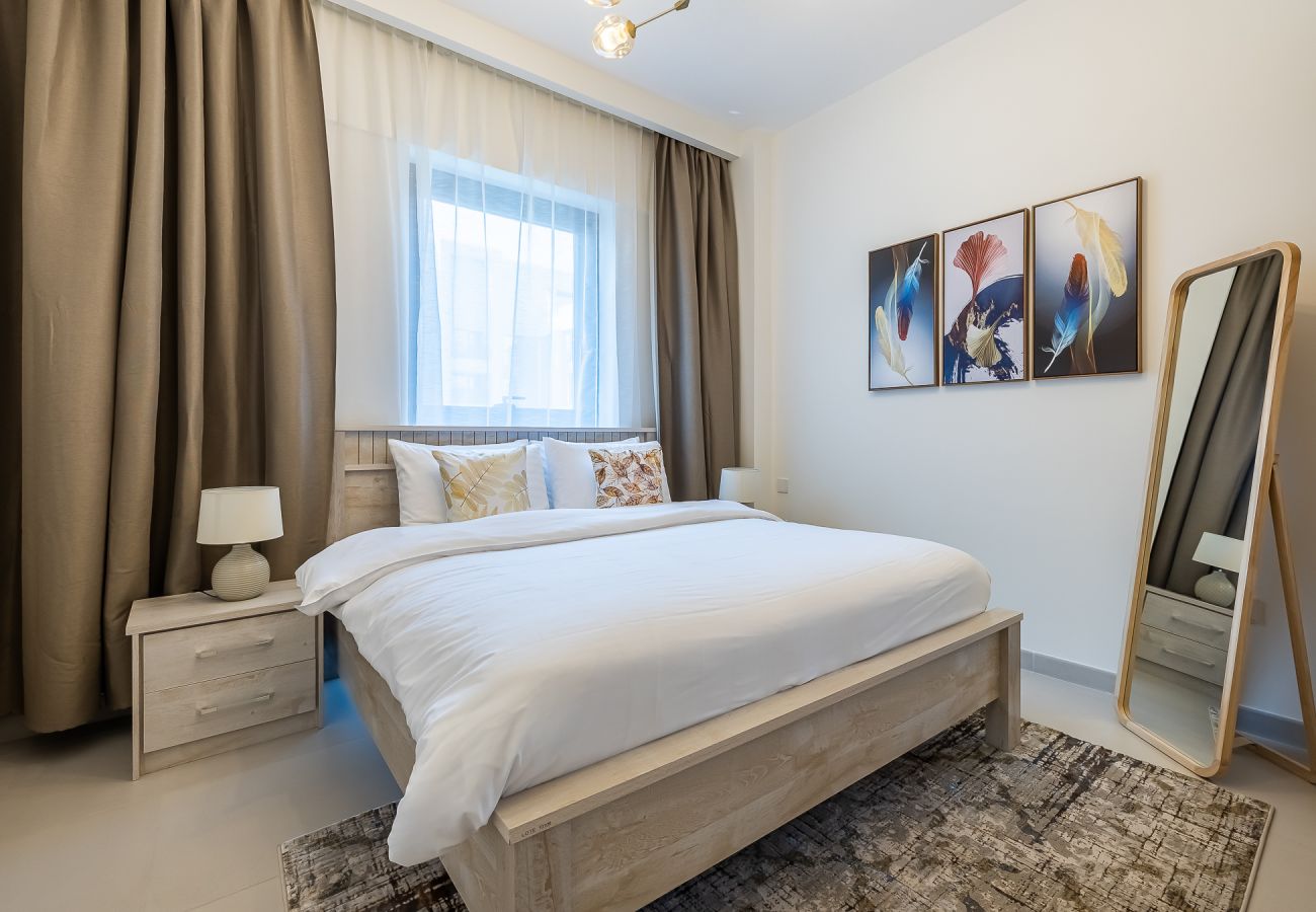 Апартаменты на Dubai - Eccentric 1-Bedroom Apartment in Dubai Creek Harbour with Stunning Views