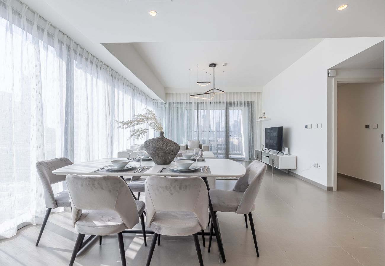 Апартаменты на Dubai - 3BDR Apartment +  maid room I Burj Khalifa view I Downtown