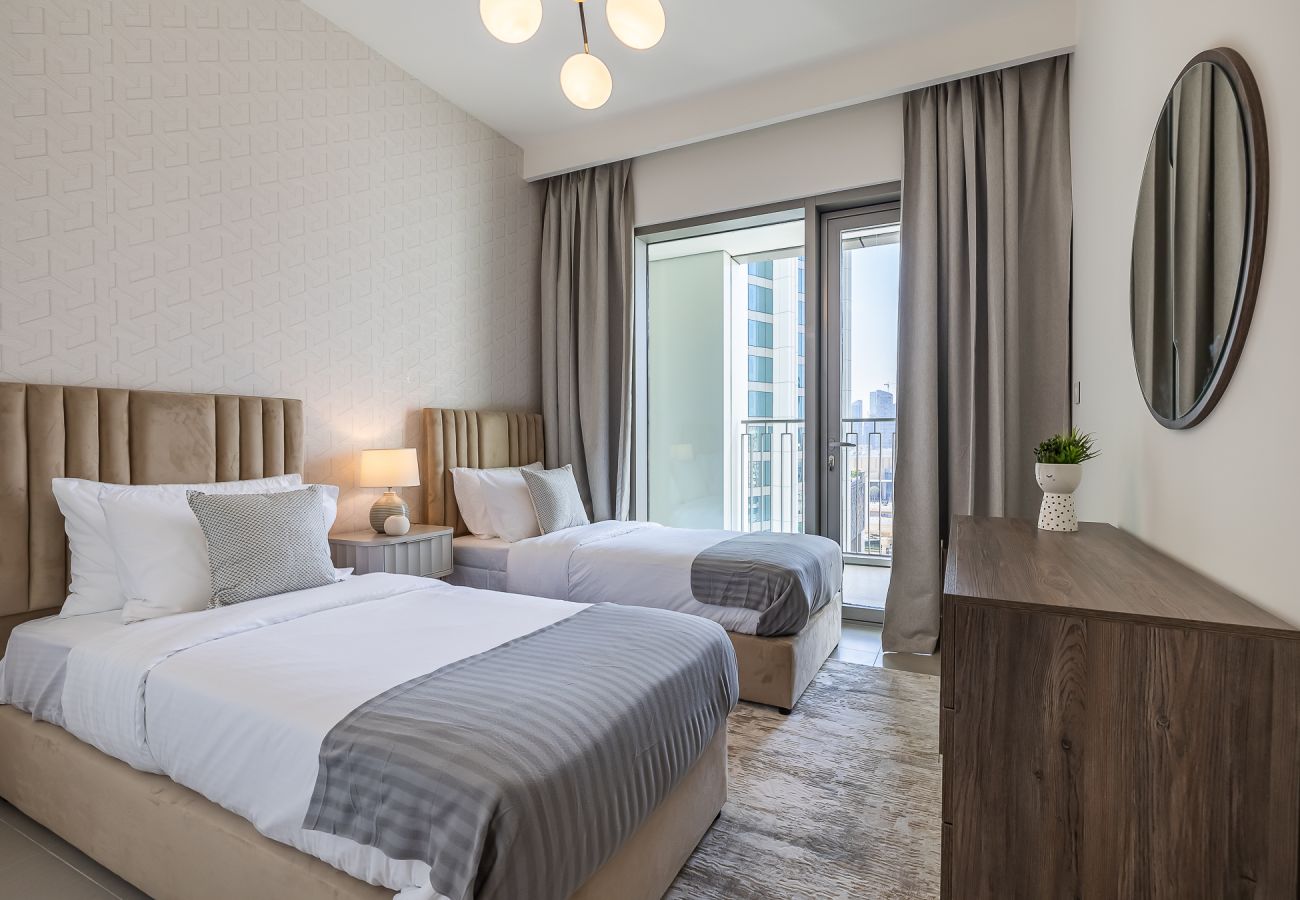 Апартаменты на Dubai - 3BDR Apartment +  maid room I Burj Khalifa view I Downtown