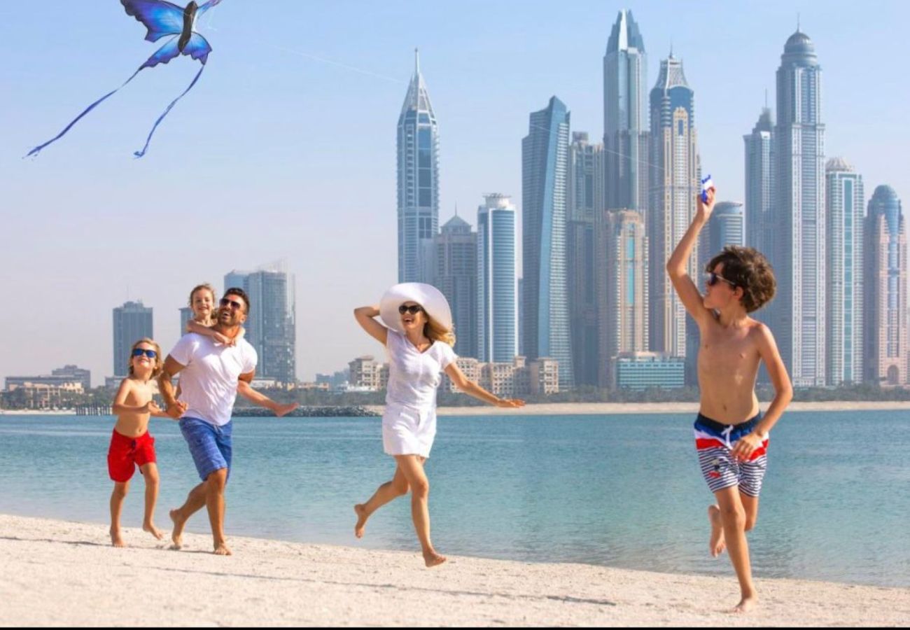 Апартаменты на Dubai - Elegant 1-Bedroom Apartment in Fairmont Residences South on The Palm