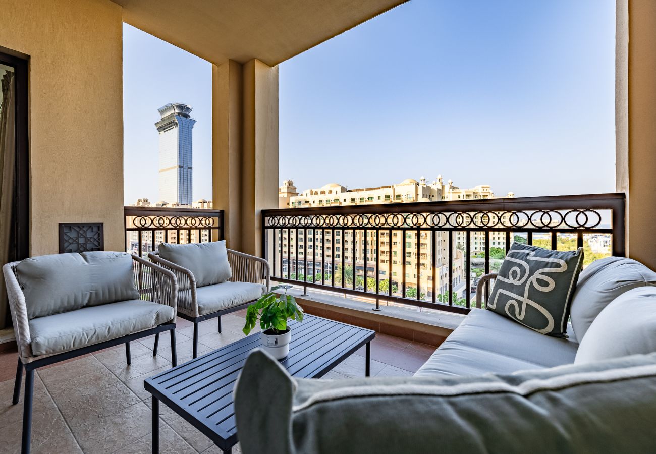 Апартаменты на Dubai - Elegant 1-Bedroom Apartment in Fairmont Residences South on The Palm