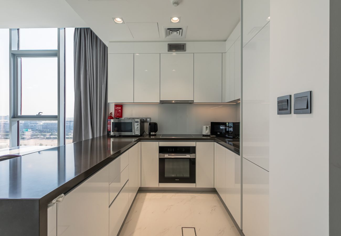 Апартаменты на Dubai - Lagoon-Facing 1BR Apartment | Residences 14, District One