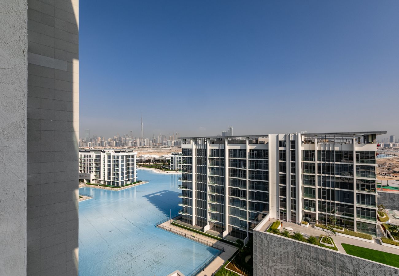 Апартаменты на Dubai - Lagoon-Facing 1BR Apartment | Residences 14, District One