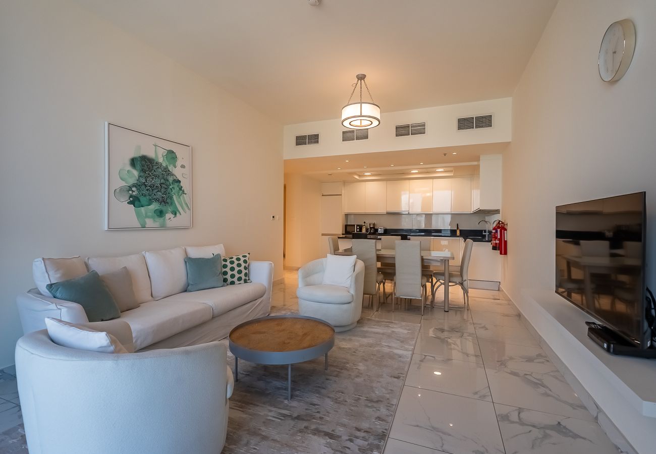 Апартаменты на Dubai - Elegant 3-Bedroom Apartment with Maid’s Room in Noora Tower – Al Habtoor City