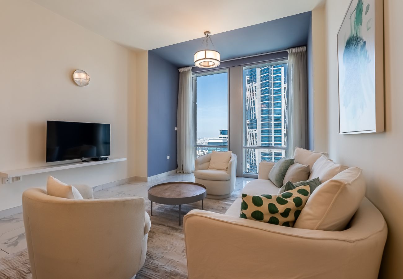 Апартаменты на Dubai - Elegant 3-Bedroom Apartment with Maid’s Room in Noora Tower – Al Habtoor City