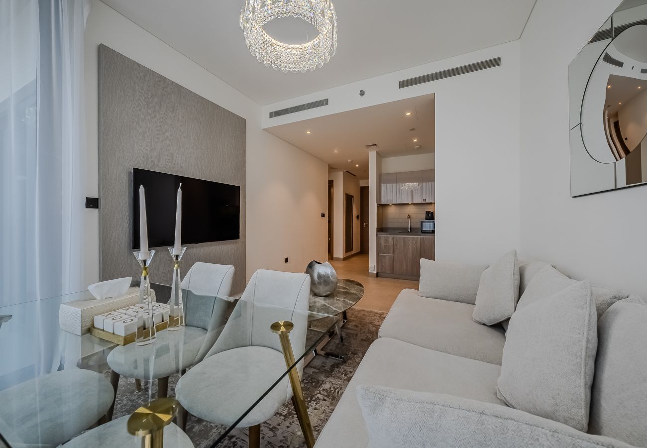Апартаменты на Dubai - Stylish 1 BDR apartment in Sobha Waves