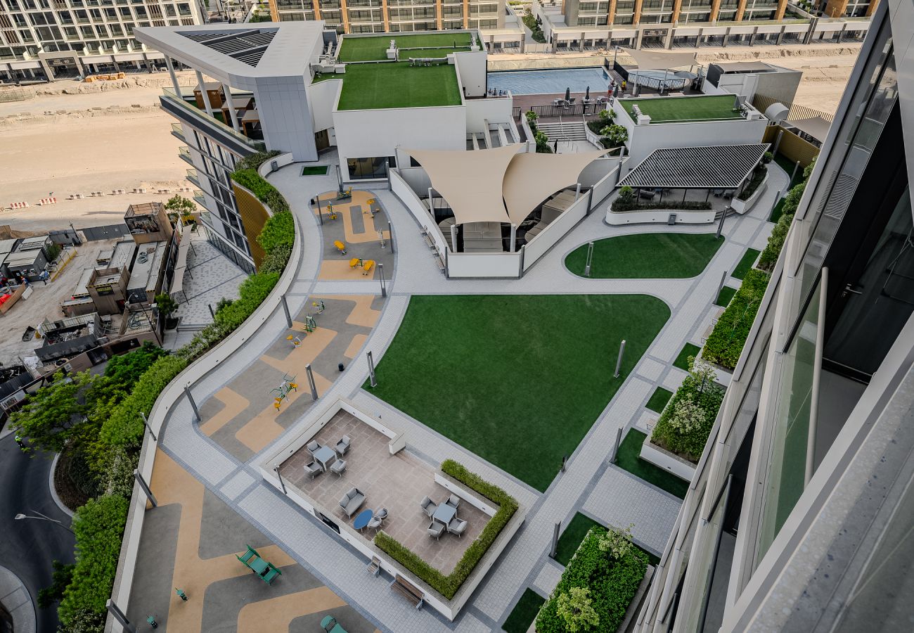Апартаменты на Dubai - Stylish 1 BDR apartment in Sobha Waves