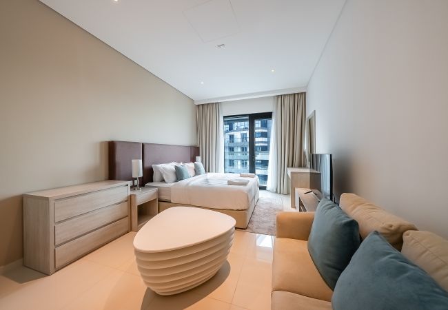 Апартаменты на Dubai - Serene Beachfront Studio | Seven Palm, Palm Jumeirah