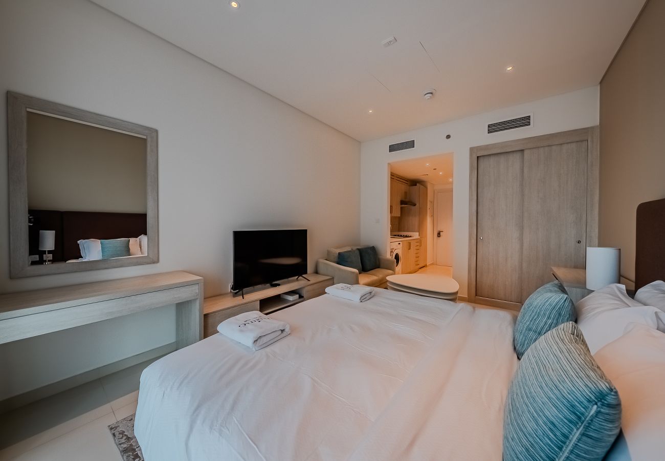 Апартаменты на Dubai - Serene Beachfront Studio | Seven Palm, Palm Jumeirah