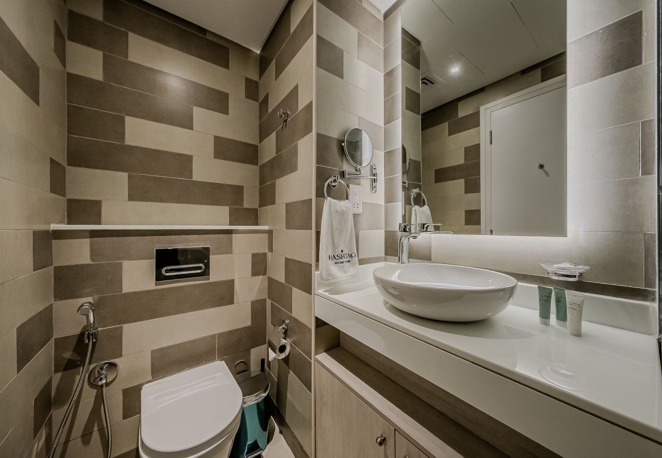 Апартаменты на Dubai - Serene Beachfront Studio | Seven Palm, Palm Jumeirah