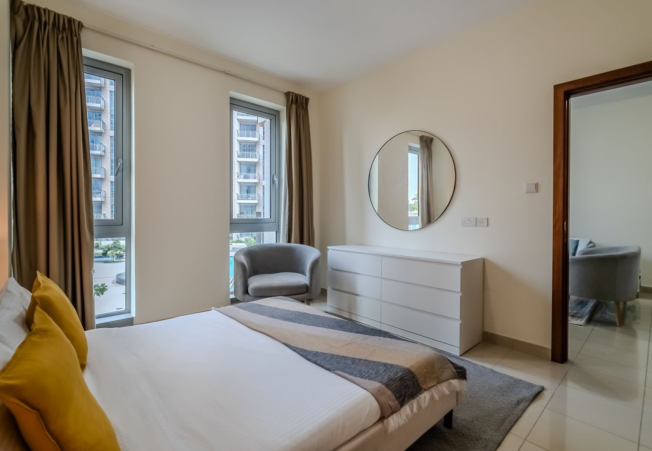 Апартаменты на Dubai - Spacious 1BDR Apartment with partial Burj Khalifa view