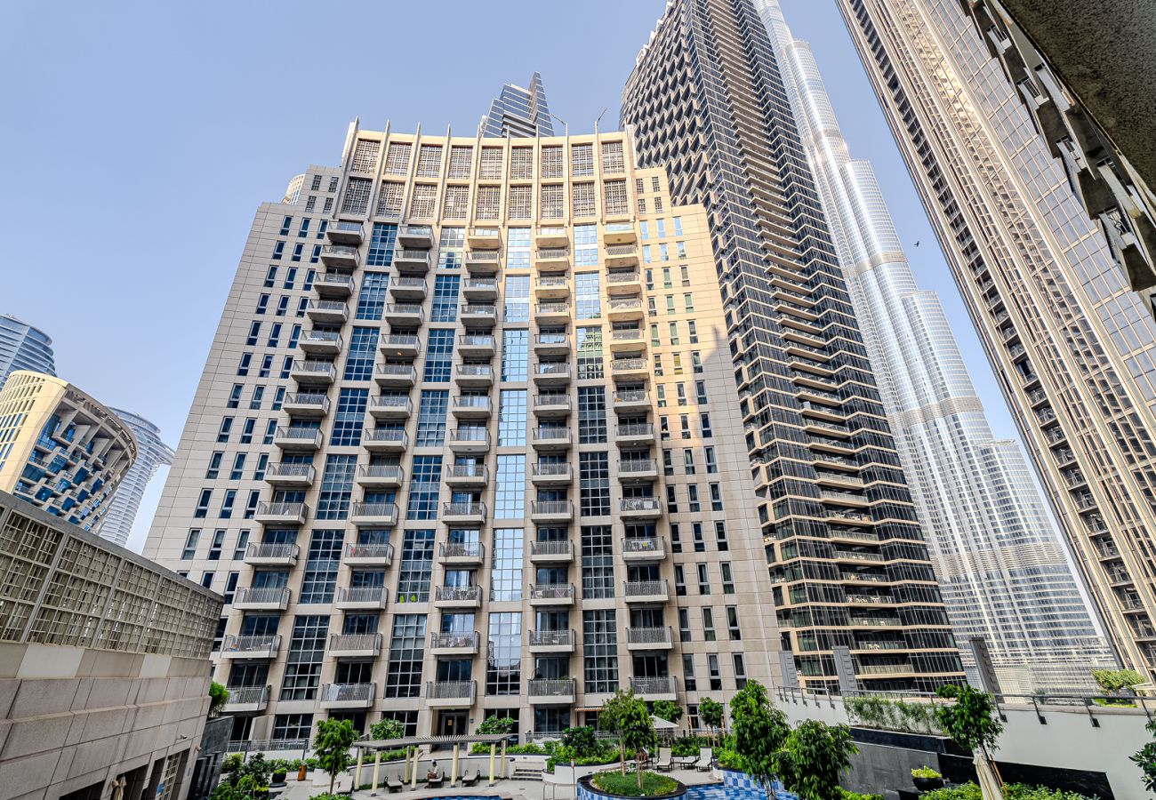 Апартаменты на Dubai - Spacious 1BDR Apartment with partial Burj Khalifa view
