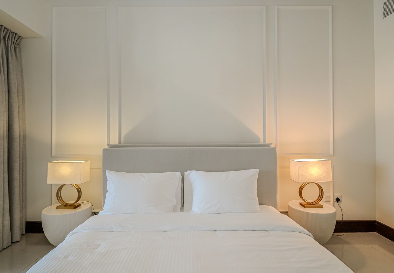 Апартаменты на Dubai - Apartment with Palm Jumeirah view I Golden Mile 