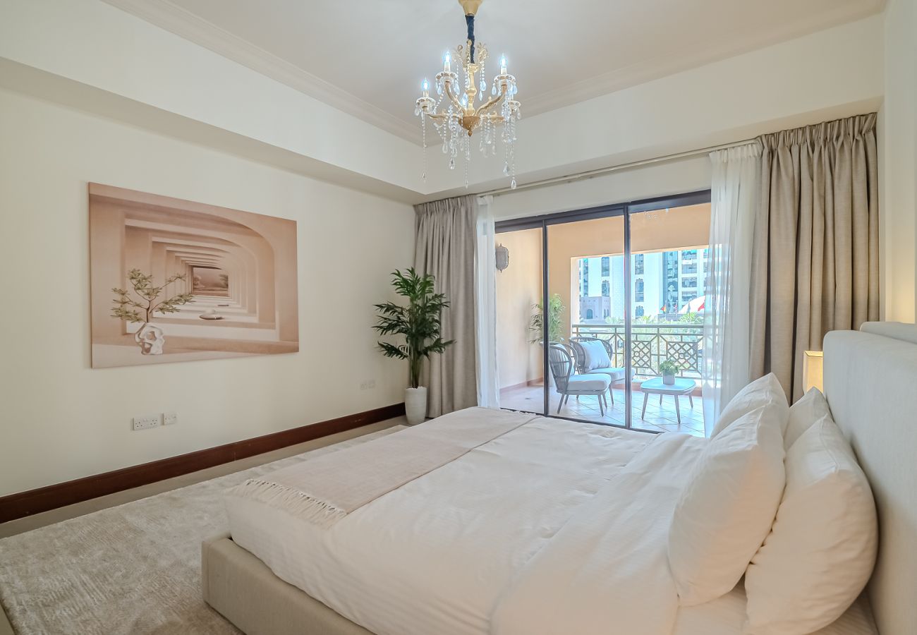 Апартаменты на Dubai - Apartment with Palm Jumeirah view I Golden Mile 