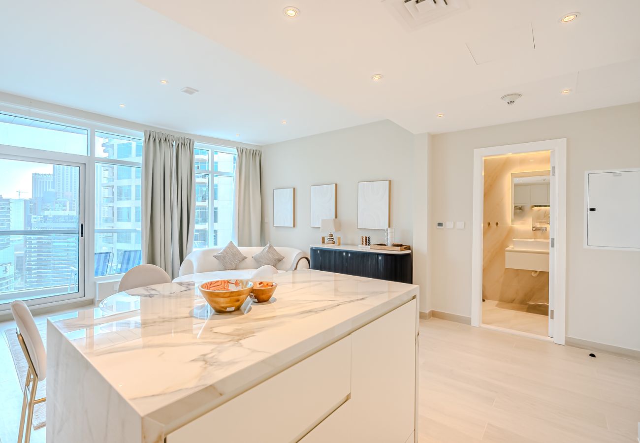 Апартаменты на Dubai - Newly renovated 1 BDR apartment in Dubai Marina